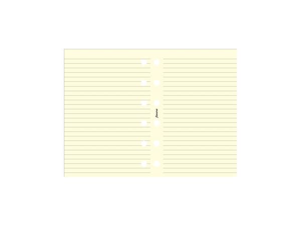 Pocket Noteark Linjeret Créme
