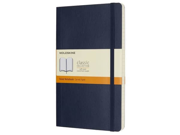 Moleskine 805-50-0285-476-4, Yksivärinen, Sininen, Matta, 70 g/m², Pehmeäkantinen, Aikuinen
