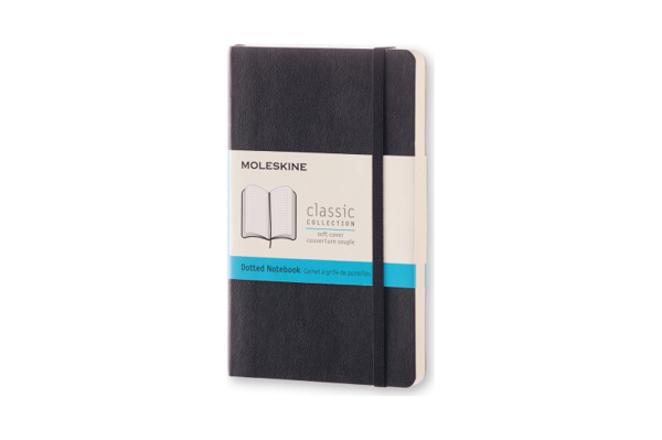 Moleskine 805-12-7289-273-4, Monokromatisk, Sort, 70 g/m², Mykt omslag, Voksen