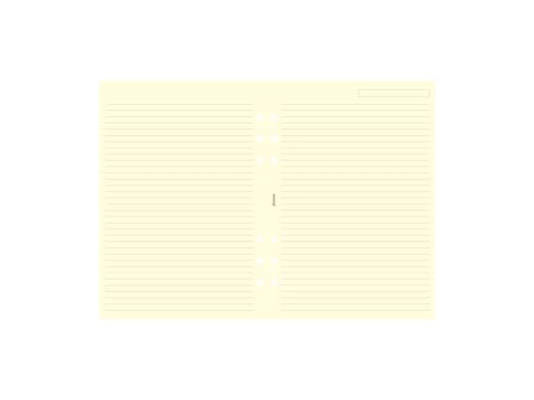 A5 anteckningsblock Lined Cr?me213x149x4mm 0,06kg (25st) - (25 st per oförpackad eller oförpackad)