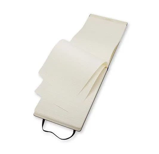 Moleskine Classic Reporter Pocket, linjeret, hard cover sort