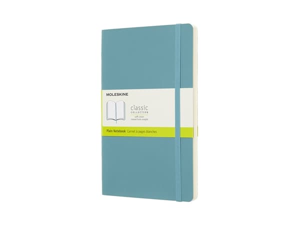 Moleskine 805.83.4171.552.9, Yksivärinen, Sininen, Matta, 70 g/m², Pehmeäkantinen, Aikuinen