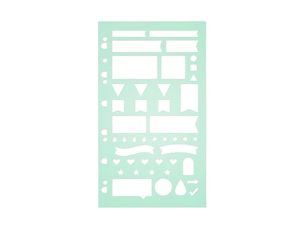 Filofax Stencil til Planlægning