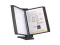 Miniatyrbild 4 av 4: Quickfind Displaysystem til 10 Lommer A4 Universal Antracit