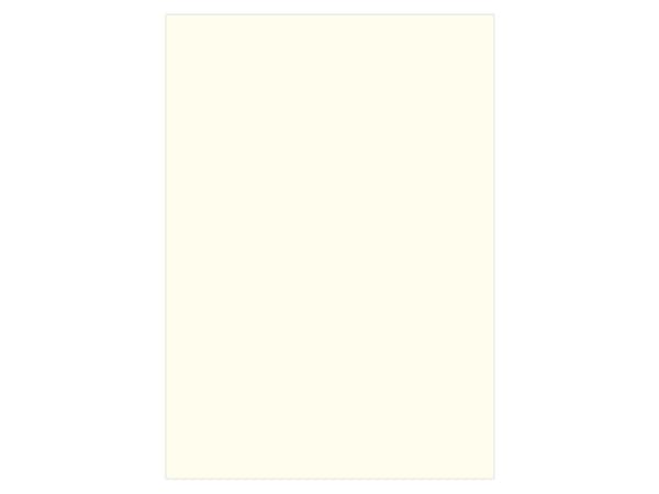 Kartong 50x70 300g 10ark, Elfenben