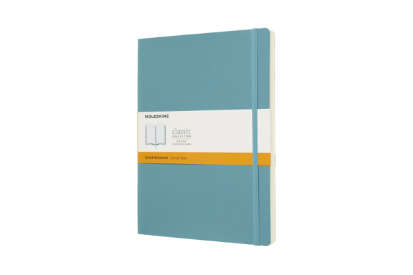 Moleskine Notebook Classic XL linjéset reef blue
