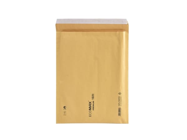Boblepose Ecomax 140x225mm brun No. 12/B indv. 120x215mm 200stk/pak