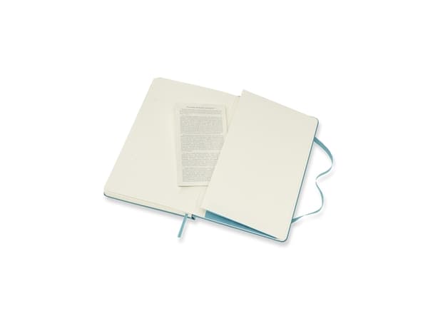 Moleskine Notebook Classic Large, ulinjeret Reef Blue