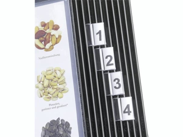 Indexficka 50mm 10st, Transparent160x20x100mm 0,025kg (10st) - (10 st per förpackning)