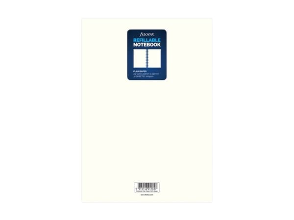 Filofax Notesbog Refill A4 Ulinjerede
