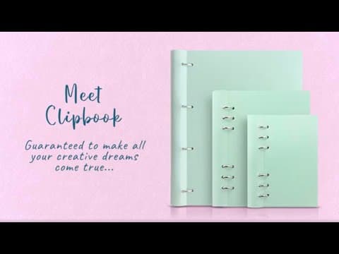 Clipbook A5 Rose