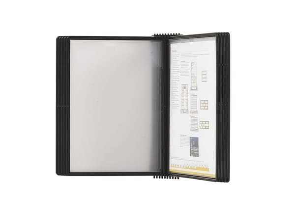 Arkivsystem A4 Easymount t/20 fickor svart vägning modell370x450x245mm 0,84kg (1stk)