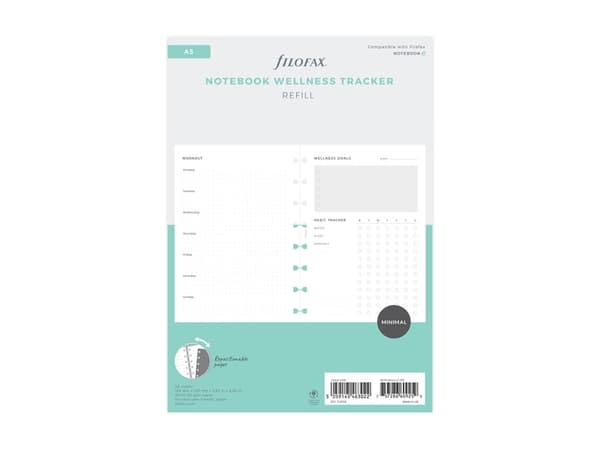 Filofax Notesbog Refill Wellness A5