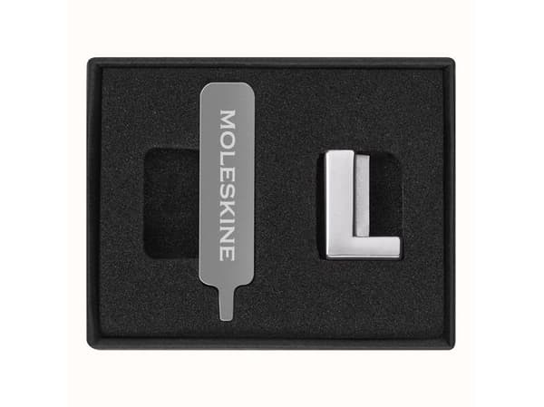 Moleskine Pins L Sølv