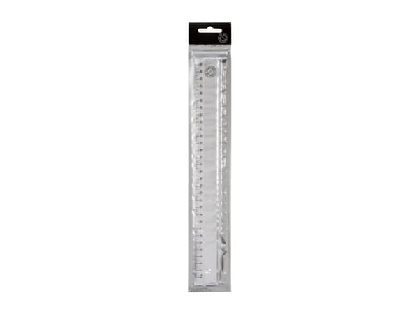 Edge of Scandinavia Linjal 30cm Transparent - (6 st.)