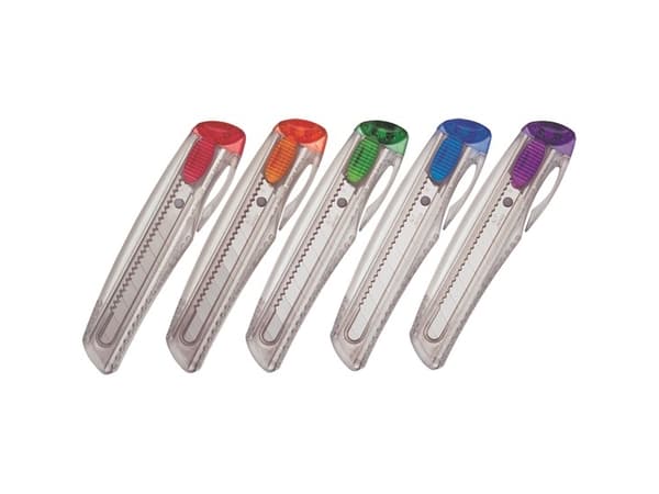 NT Cutter Hobbykniv IL-120P 18mm - 1 stk. - i assorteret farve