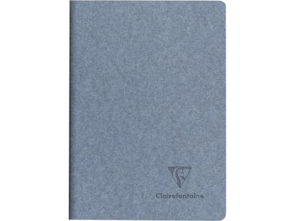Clairefontaine "Jeans" Muistikirja A6 viivoitettu paperi (kansi valmistettu kierrätetyistä farkuista) 90 gramman kermapaperi