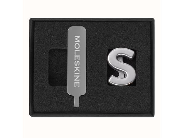 Moleskine Pins S Sølv