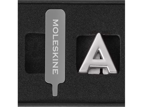 Moleskine Pins A Sølv