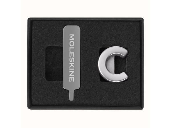 Moleskine Pins C Sølv