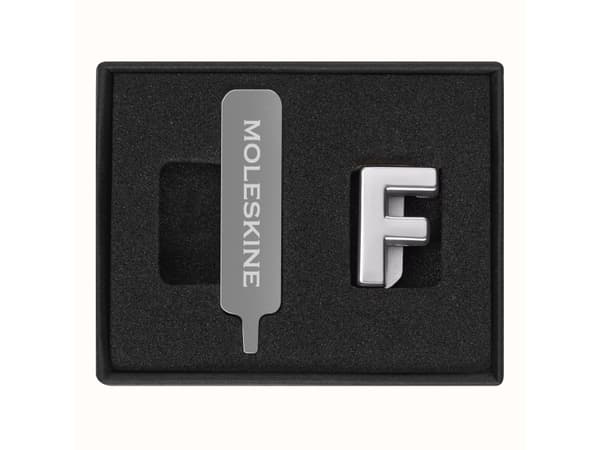 Moleskine Pins F Sølv