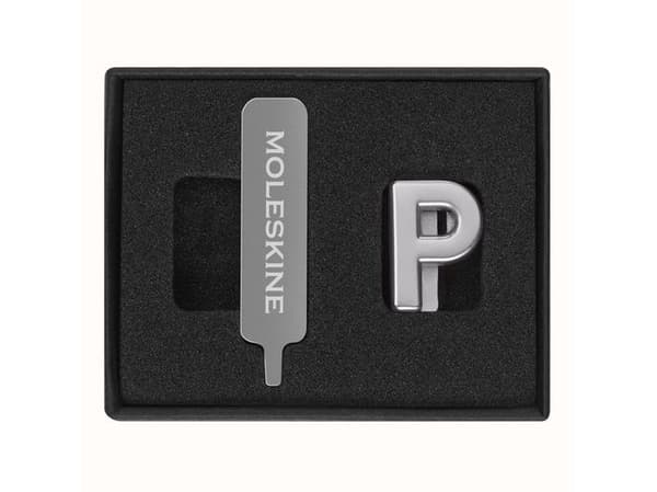 Moleskine Pins P Sølv