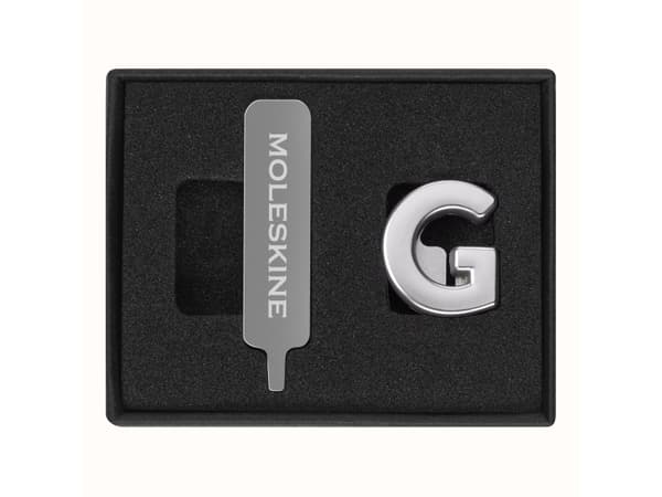 Moleskine Pins G Sølv