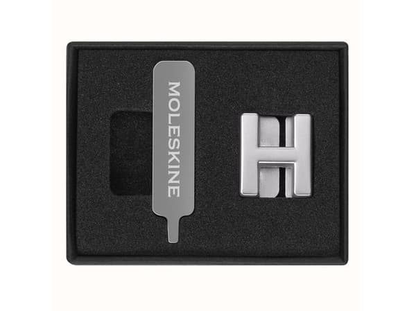 Moleskine Pins H Sølv