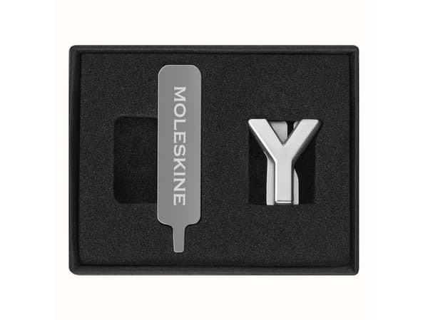 Moleskine Pins Y Sølv