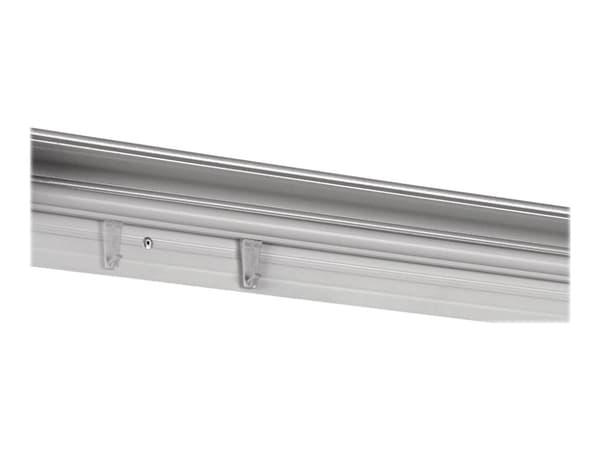 Bi-Office Classic - Staffeli - 700 x 1000 mm - lakkert stål - magnetisk - mobil - hvit - grå ramme