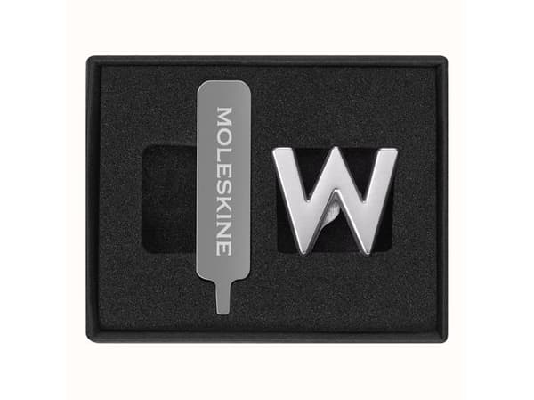 Moleskine Pins W Sølv