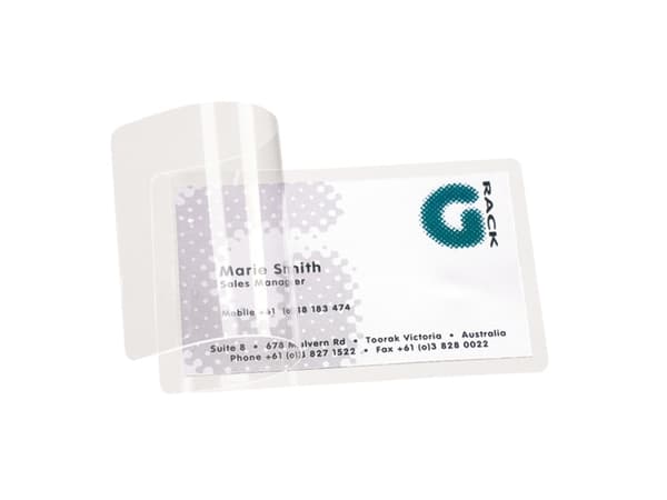 Selvlamineringslommer 54x86 mm - (100 stk.)