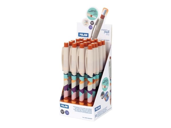 MILAN The Fun Stiftblyanter 0,9mm Display 20 stk