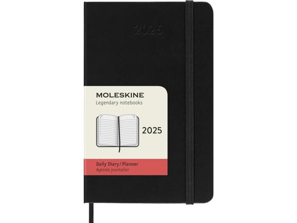 Classic Hard 12M Daily Pocket Svart 2025