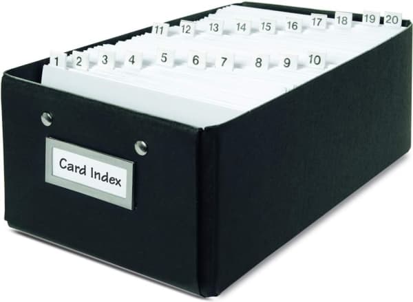 Indeksstrips 10x150mm 5st Hvid