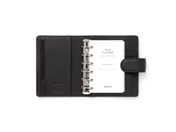 Filofax Systemkalender Norfolk Pocket Espresso