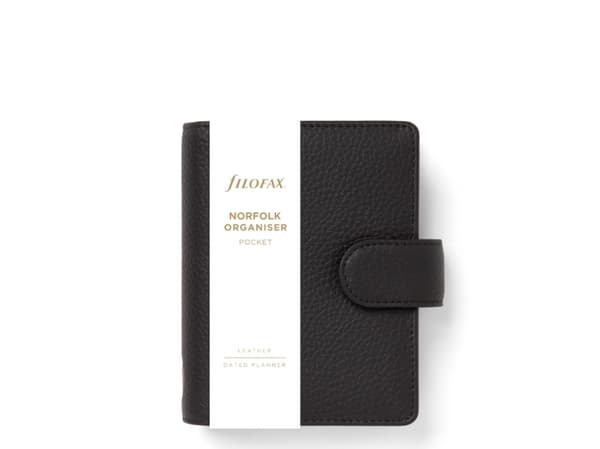 Filofax Systemkalender Norfolk Pocket Espresso