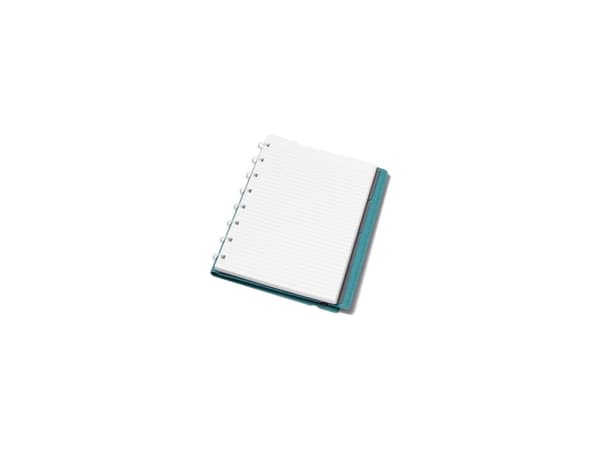 Filofax Notebog A5 Linjert Teal