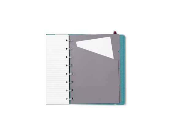 Filofax Notebog A5 Linjert Teal