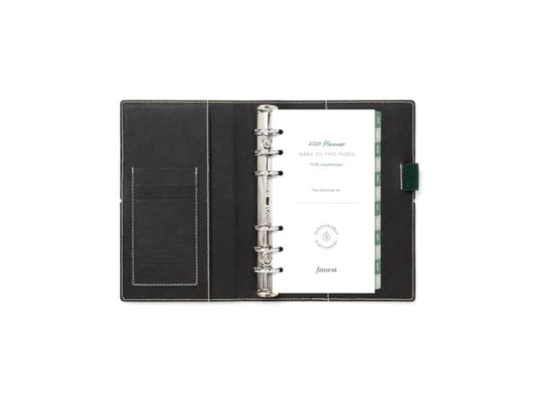 Filofax Eco Essential Personal System Kalender Gylden F.eks