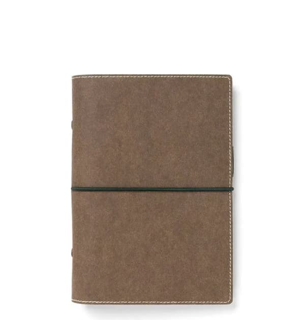 Filofax Eco Essential personlig systemkalender mörk valnöt