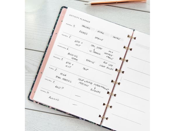 Filofax Activity Planner Refill Anteckningsbok A5