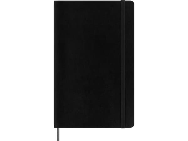 Smart Notesbog Soft Linjeret Large Sort