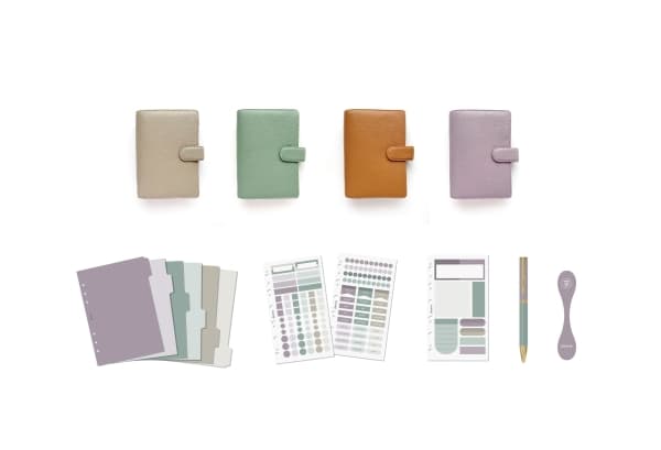 Filofax Norfolk Ringbind Personal Lavender