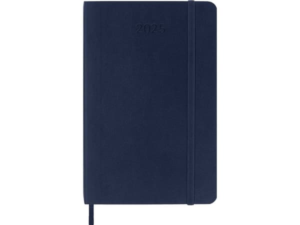 Classic Soft 12M Week Note Pocket Sapphire Blue 2025