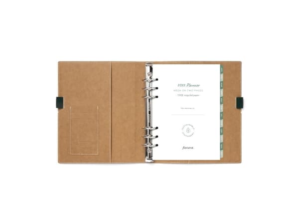 Filofax Eco Essential A5 Systemkalender Ibenholt