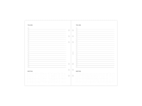 Filofax To-Do Refill A5