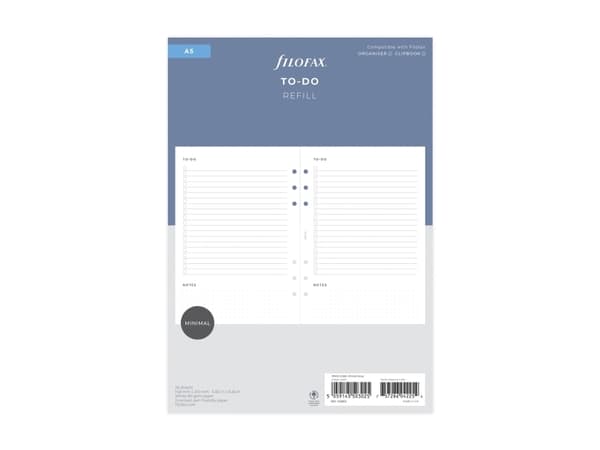 Filofax To-Do Refill A5