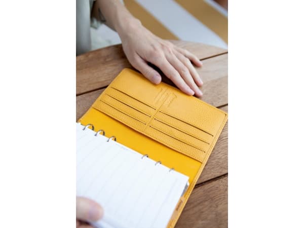 Filofax Finsbury Binder Personal Yellow