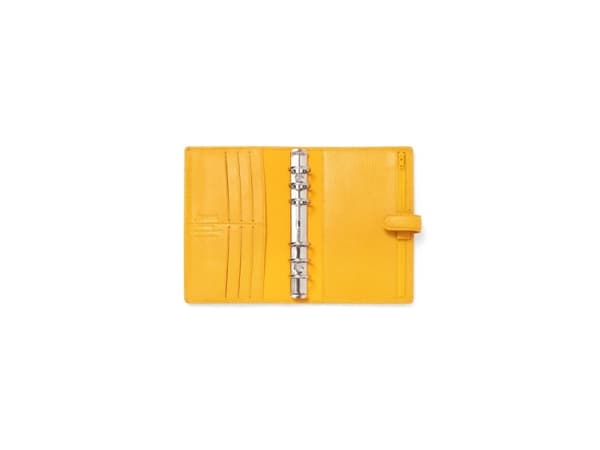 Filofax Finsbury Binder Personal Yellow